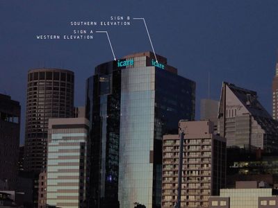 iCare Signage, Kent Street, Sydney